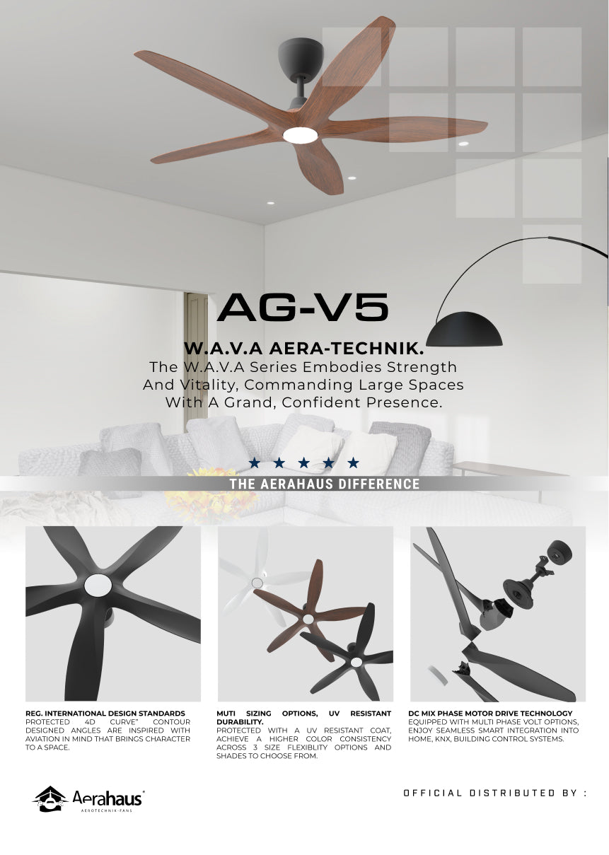 AG-V5 Aerahaus Technik DC Ceiling Fan