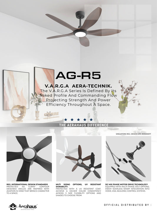 AG-R5 Aerahaus Technik DC Ceiling Fan
