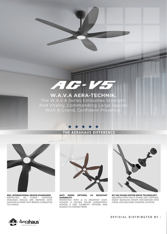 AG-V5 Aerahaus Technik DC Ceiling Fan